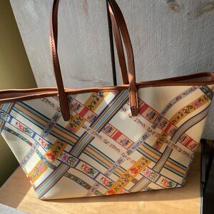 Tory Burch Kerrington Ribbon Tote Bag